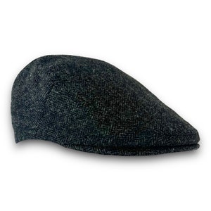 Mens Hat Newsboy Gray Wool - Etsy display picture 1