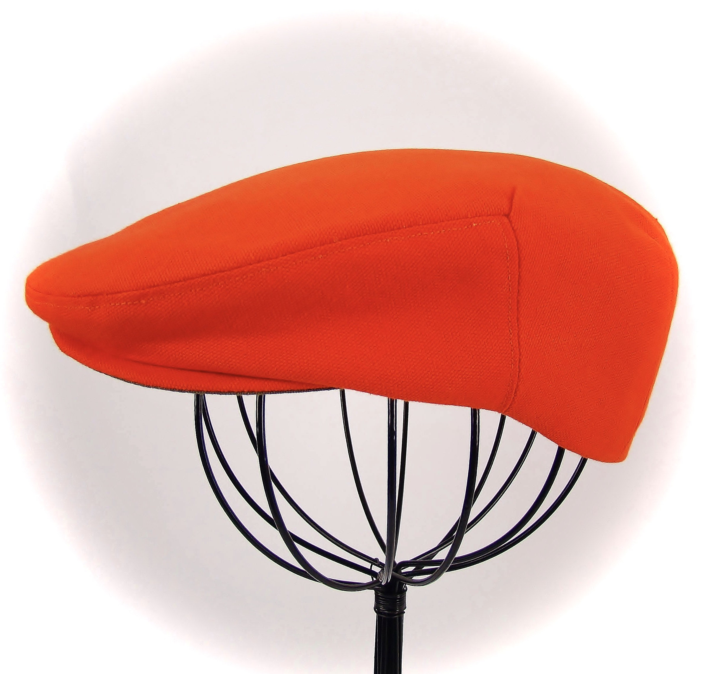 Men's Bright Orange Cotton Canvas Jeff 