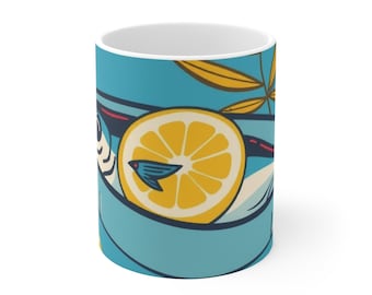 Mediterranean Sardine Club | 11oz Coffee Mug | Gift