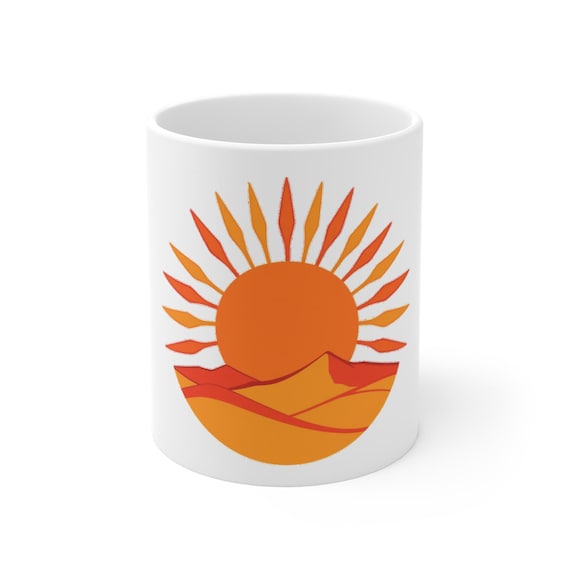 Retro Coffee Mug, Retro Aesthetic Ceramic Mug…