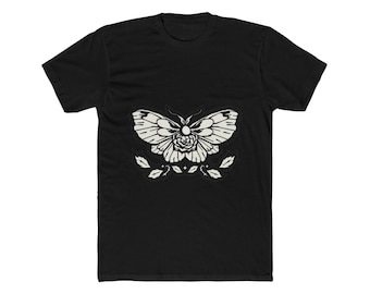 Romantic-goth celestial moth crest graphics | Graphic Tee | Unisex T-Shirt