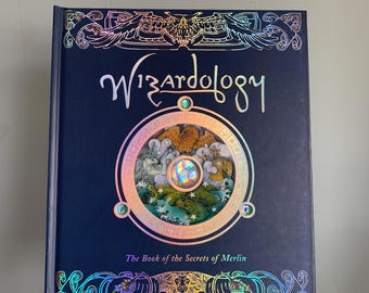 Wizardology Book | The Book of Merlin’s Secrets | Collectible Fantasy Magic Halloween Edition