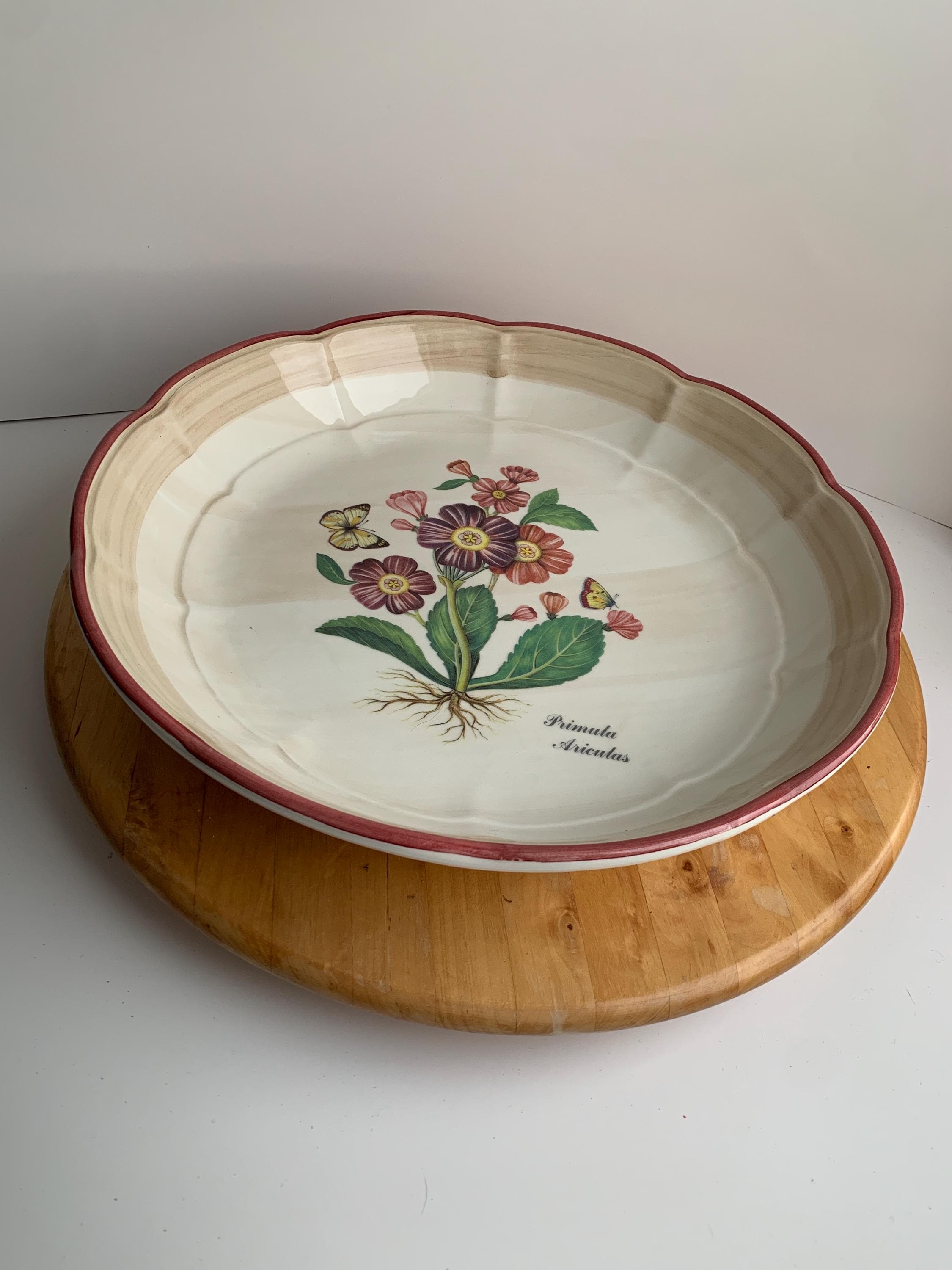 SERVICE DE TABLE Italien Vintage En Faience La primula. EUR 100,00 - FR