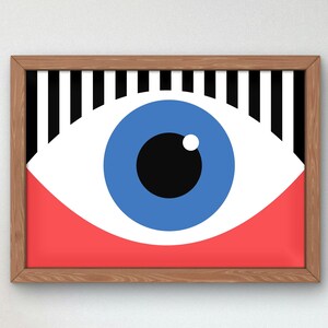 Impresión Bauhaus, Decoración casera moderna de mediados de siglo, Arte geométrico de la pared, Cartel de calidad del museo, Minimalista, Art déco abstracto, Retro Deco, Idea de regalo