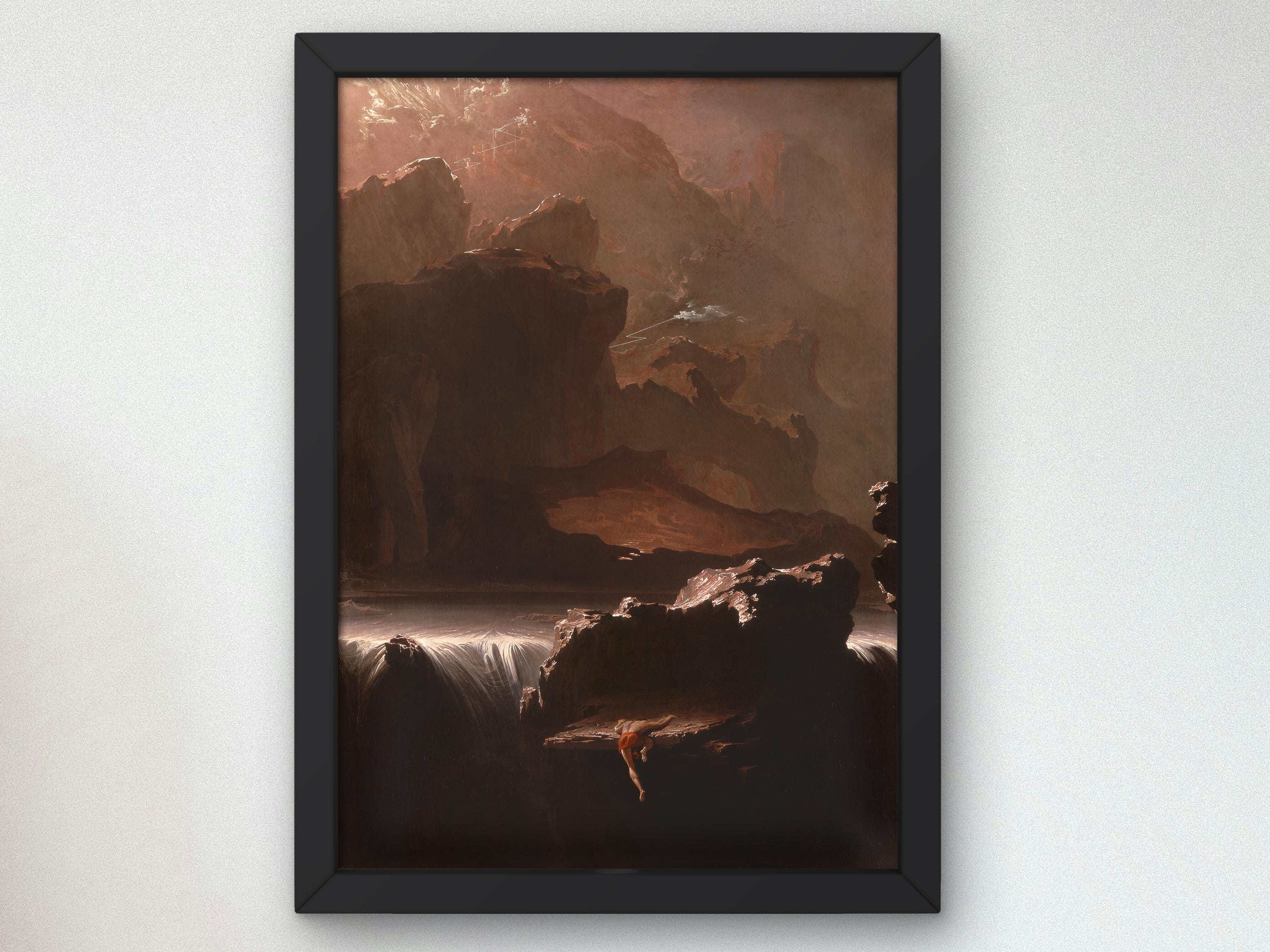 Sadak in Search of the Waters of Oblivion by John Martin 1836, Art