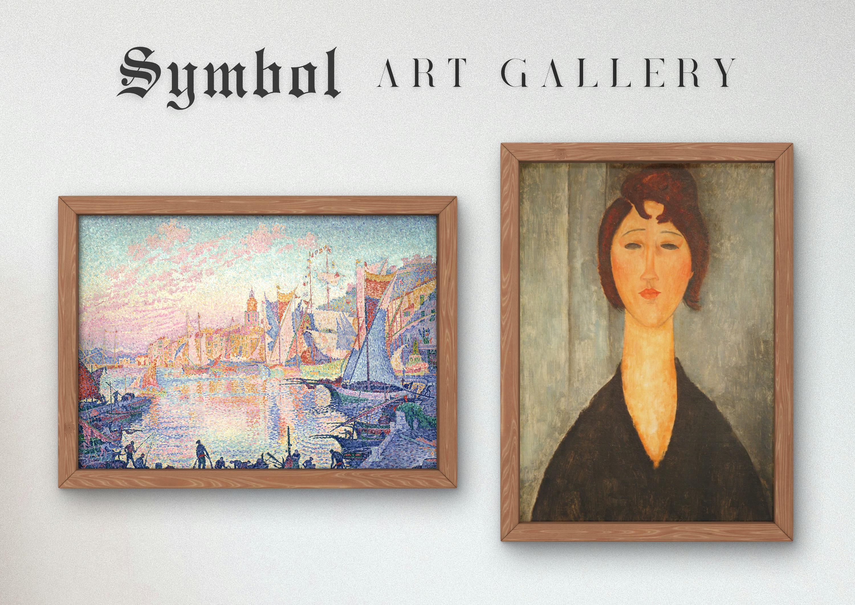 ポール・シニャックのサントロペの港 1901 アートプリント、美術館品質