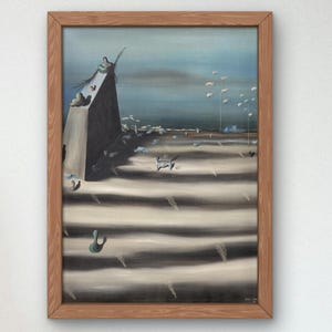 Der Egoist von Yves Tanguy 1945, Ölgemälde in Museumsqualität, Surrealismus-Kunst, modernes Wandkunst-Druckposter für Zuhause