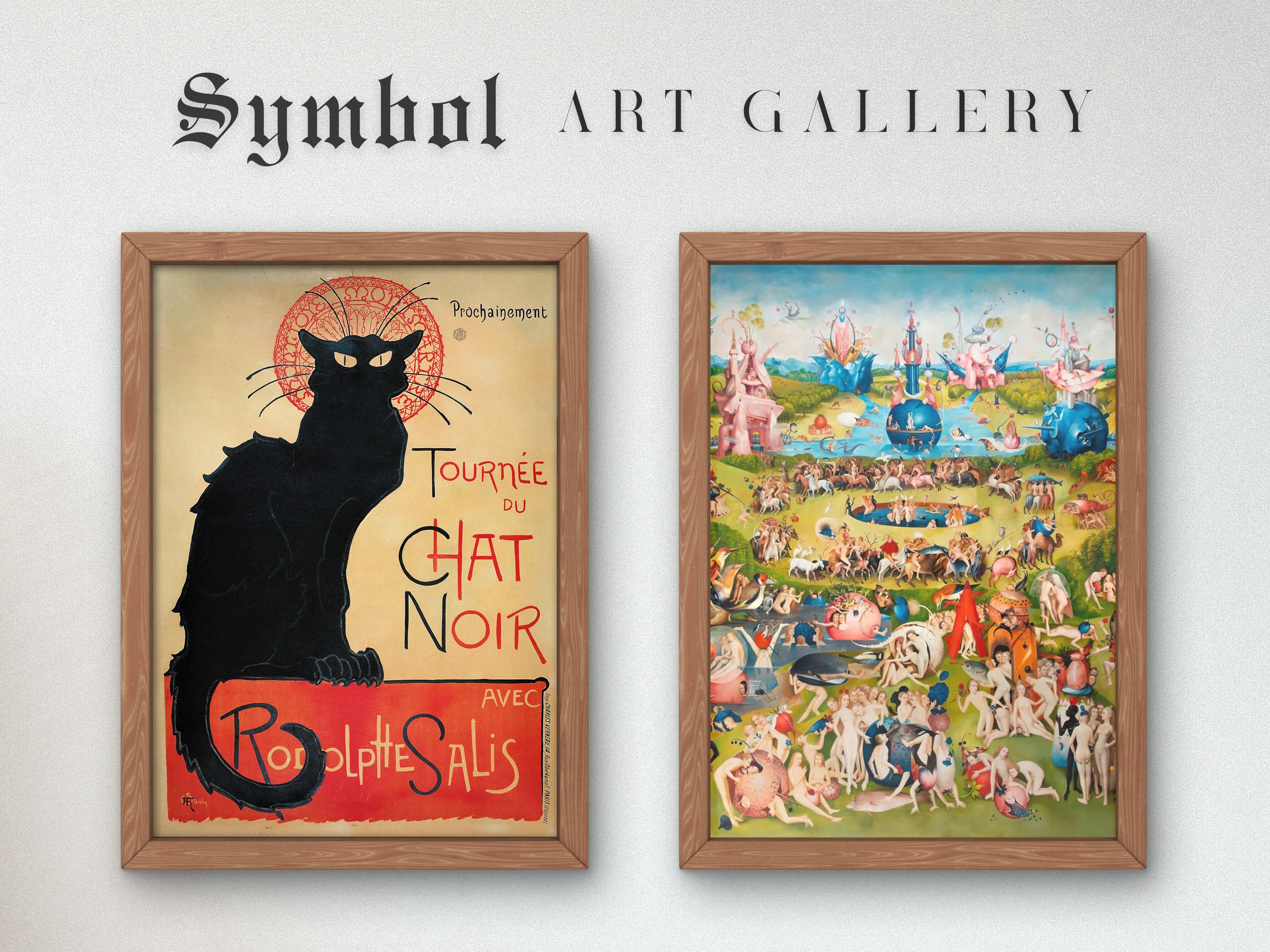 Tournée Du Chat Noir by Théophile Alexandre Steinlen 1896, Museum