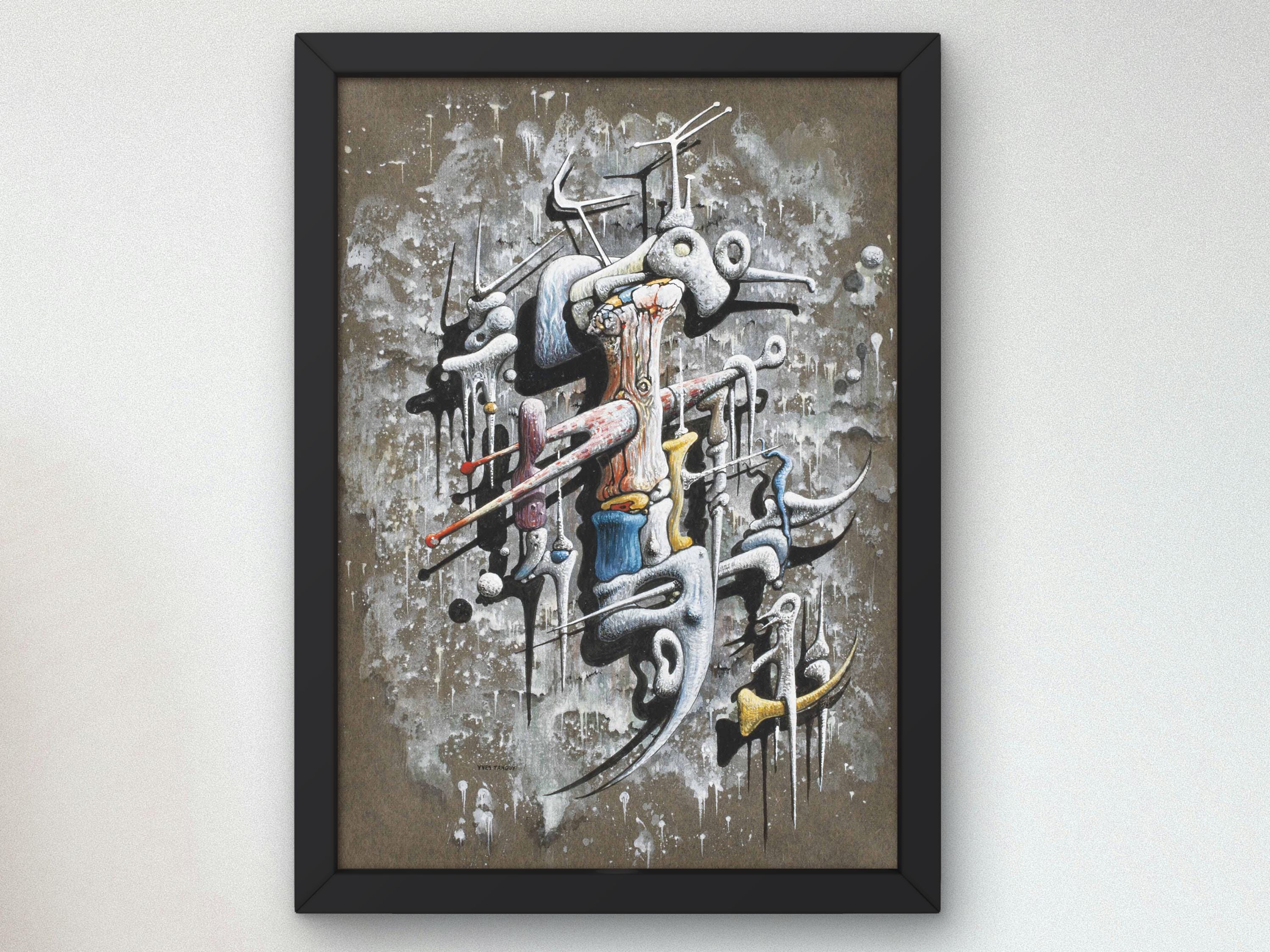 Untitled by Yves Tanguy 1946, Museum Quality Oil Painting