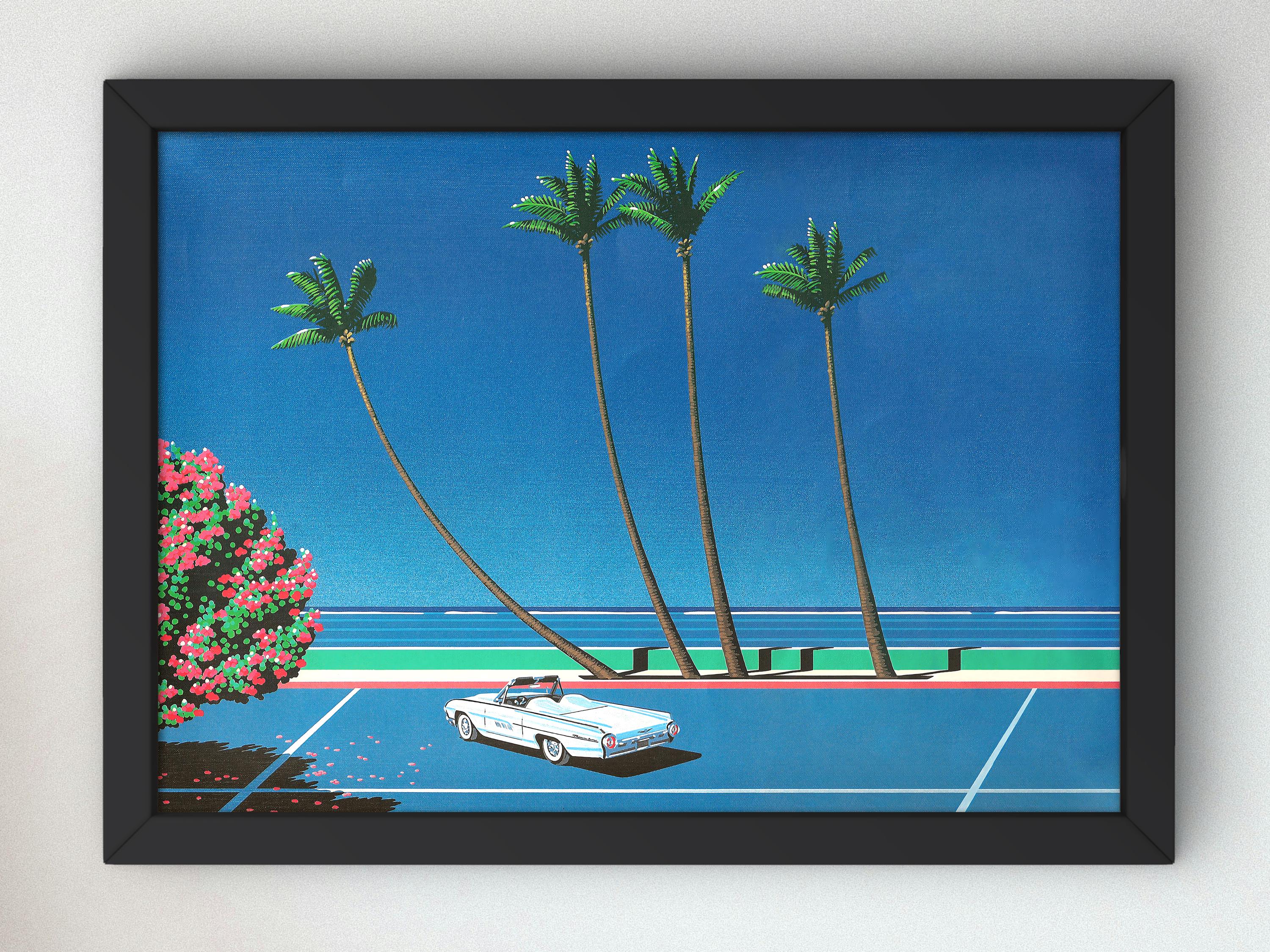 Coastline at Lover's Point II by Hiroshi Nagai Poster, 80's