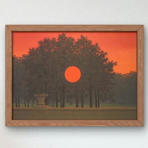 O Banquete de René Magritte 1958, pôster da galeria de arte de qualidade do museu, impressão de arte de parede, decoração de casa elegante e elegante, surrealismo