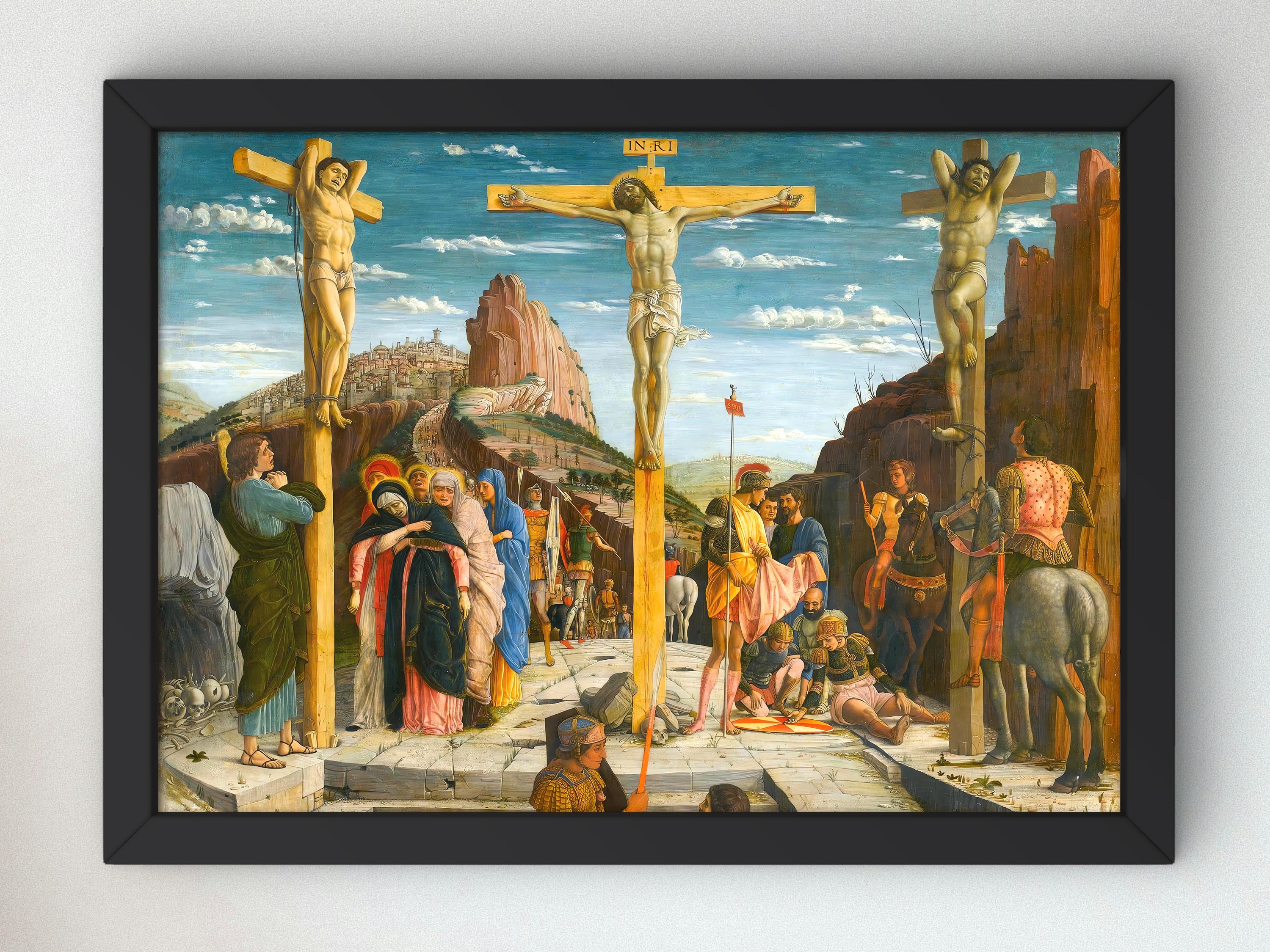 The Crucifixion Called Calvary by Andrea Mantegna 1457, Museum