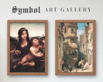 カール・スピッツウェグ作「ローゼンタールの郵便配達員」1859年