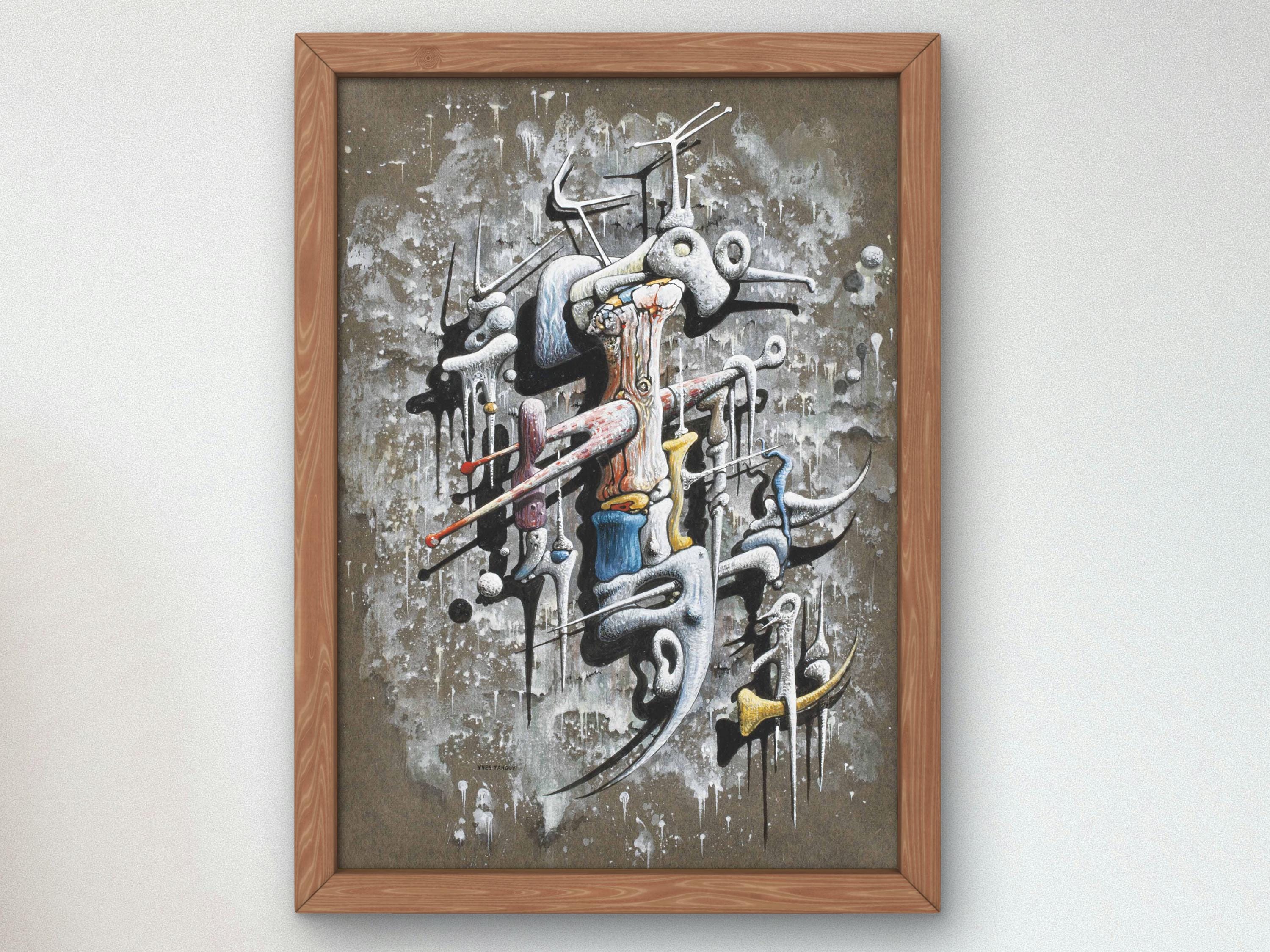 Untitled by Yves Tanguy 1946, Museum Quality Oil Painting