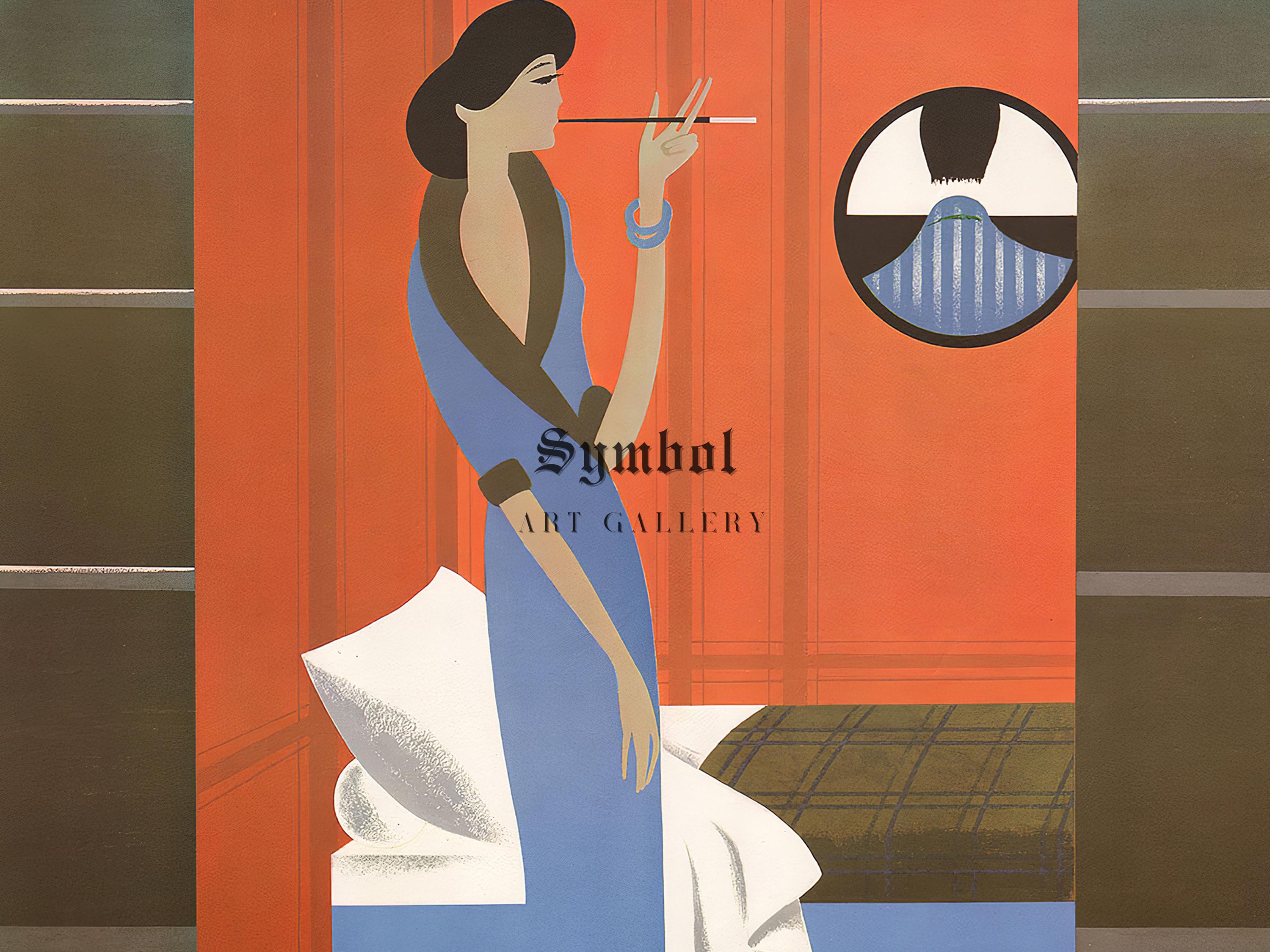 Orient Express Travel Vintage Ads by Pierre Fix-masseau, Mid