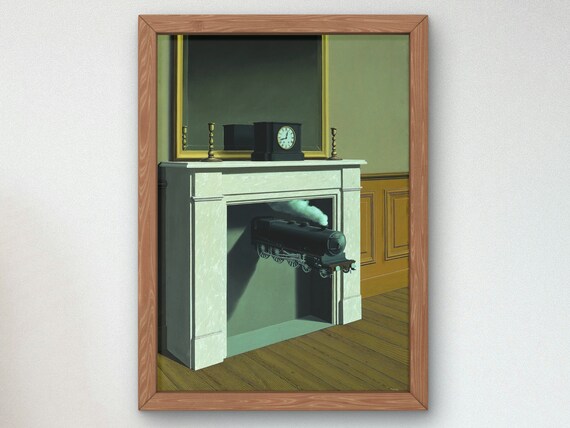 Rene Magritte Tid Transfixed