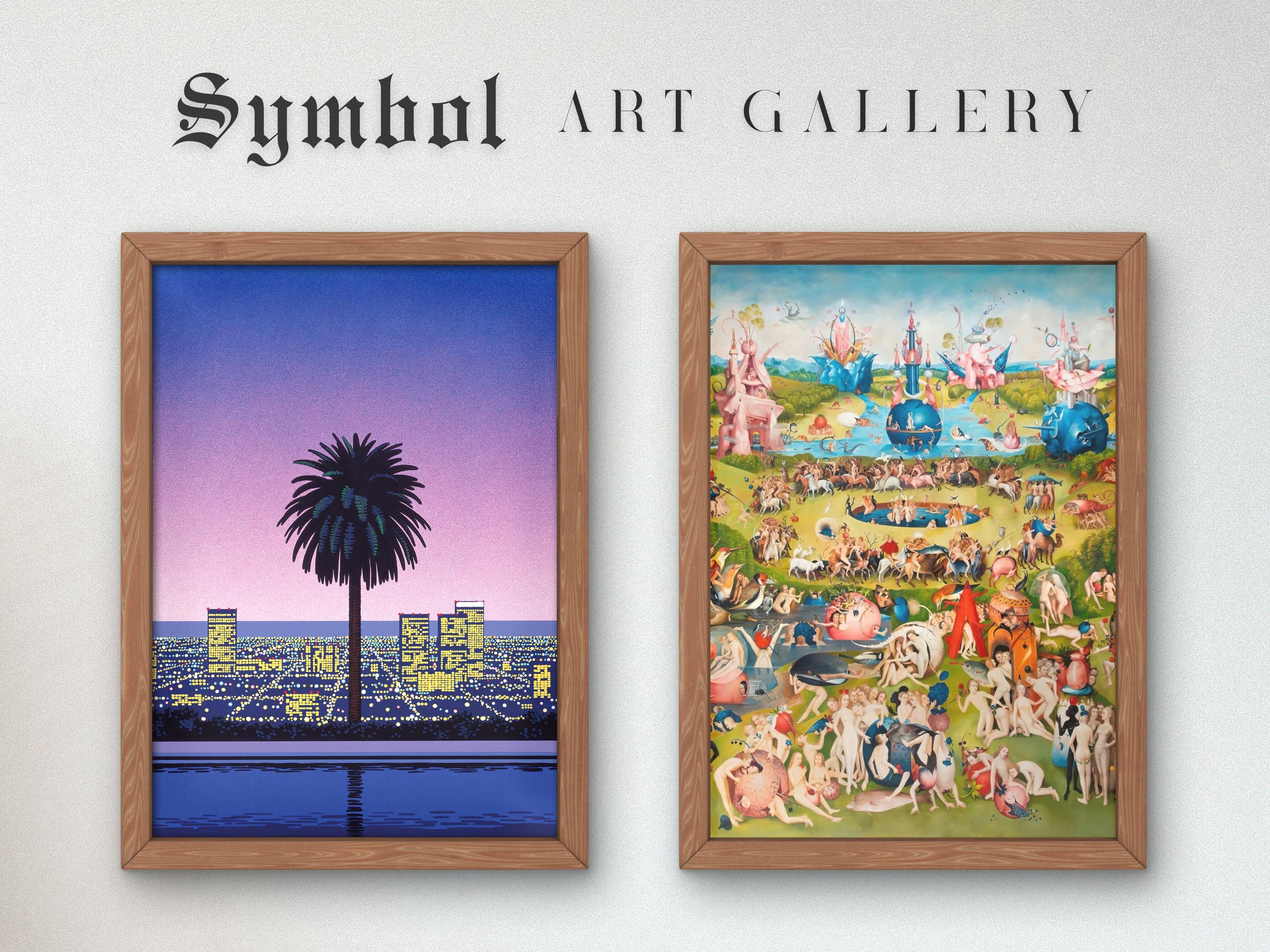 Pacific Breeze II by Hiroshi Nagai Poster, 80's Aesthetic