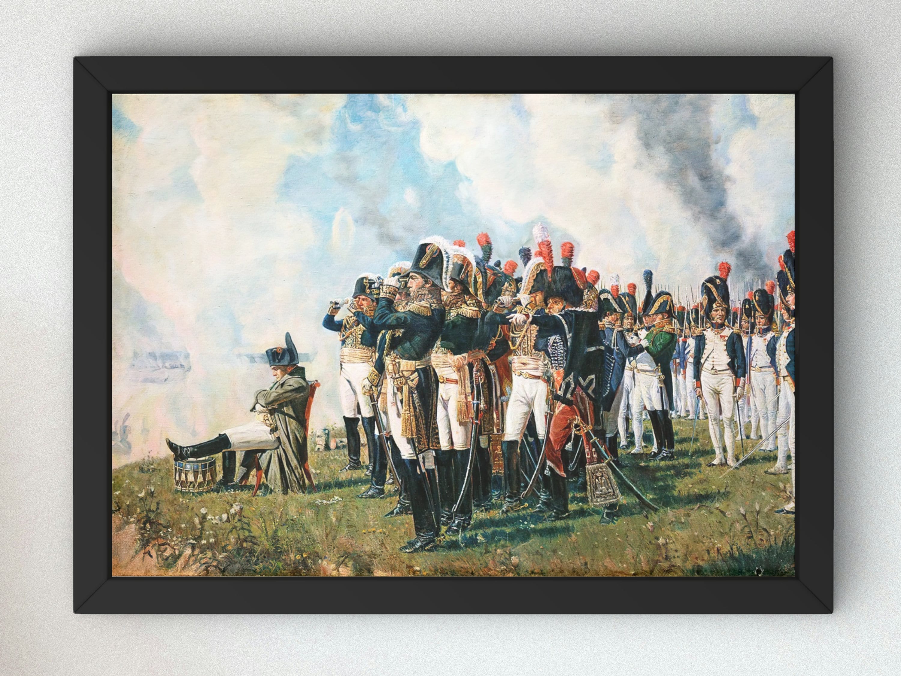 Napoleon Near Borodino by Vasily Vereshchagin 1897 Art Print