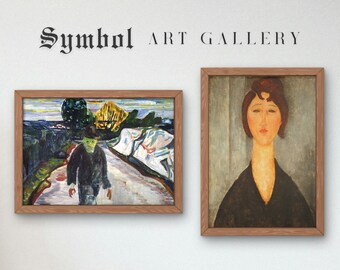 エドヴァルド・ムンク作「殺人者」1910年、美術館品質の油絵プリント