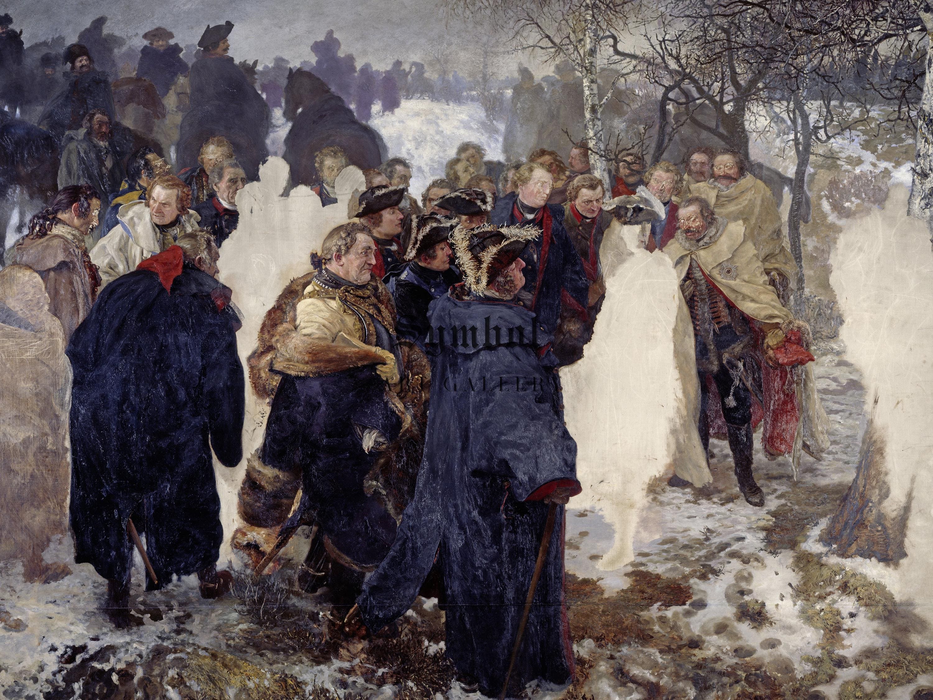 Frederick the Great and His Marshals Before the Battle of Leuthen