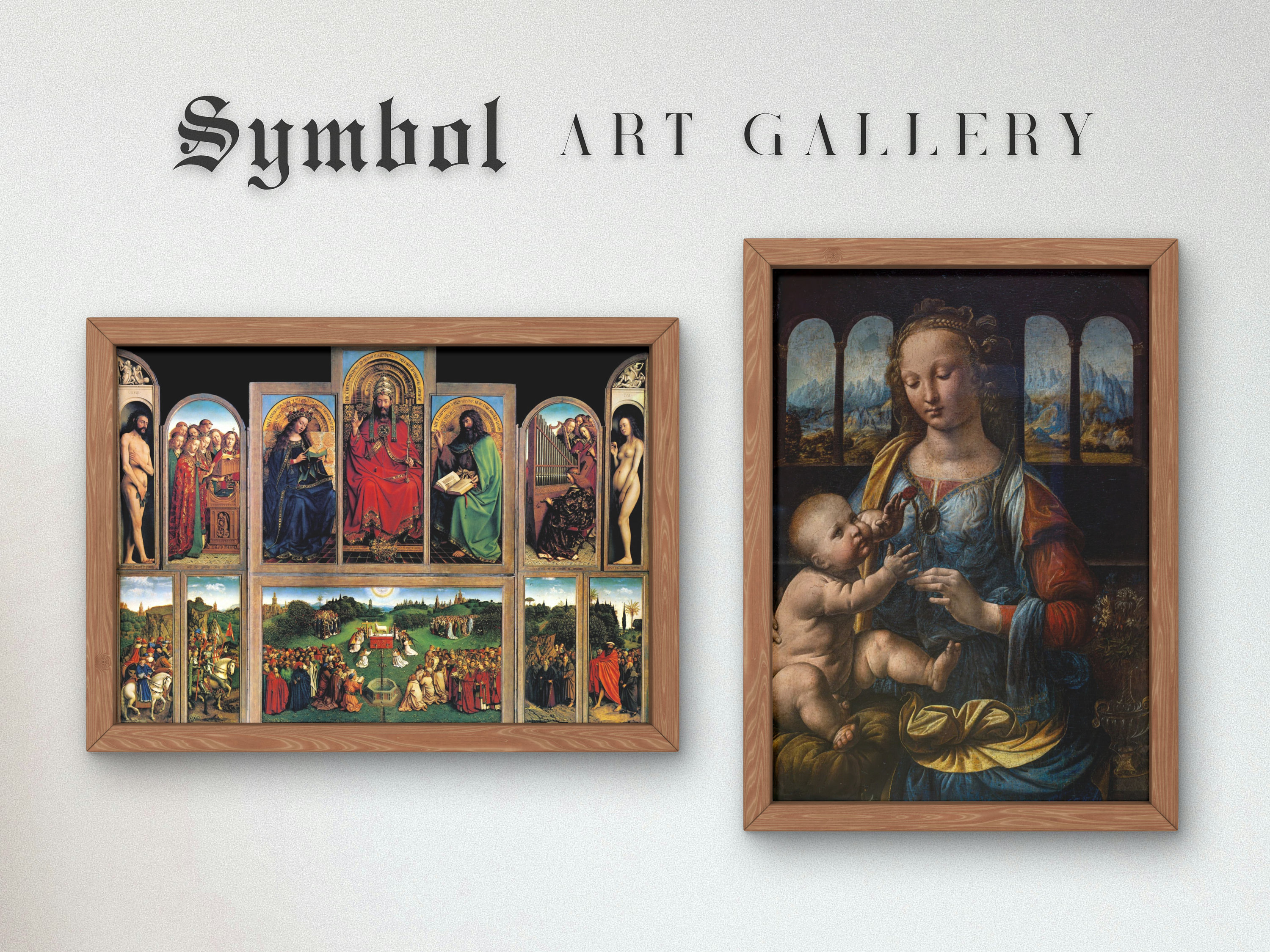 The Ghent Altarpiece Fable by Hubert Van Eyck and Jan Van Eyck