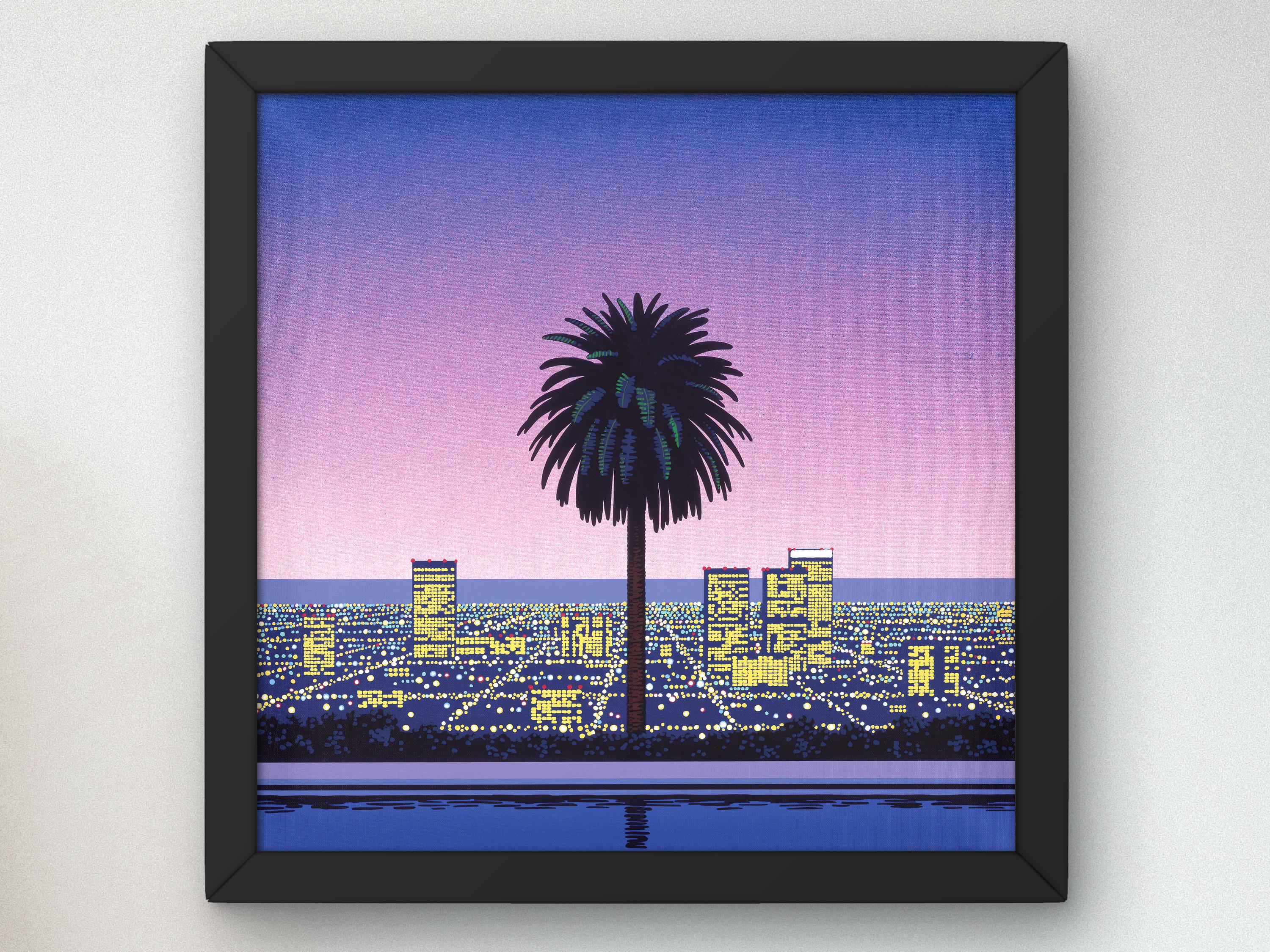 Pacific Breeze II by Hiroshi Nagai Poster, 80's Aesthetic