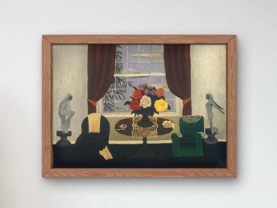Victorian Interior by Horace Pippin, Museum Quality Print, Modern Art ...