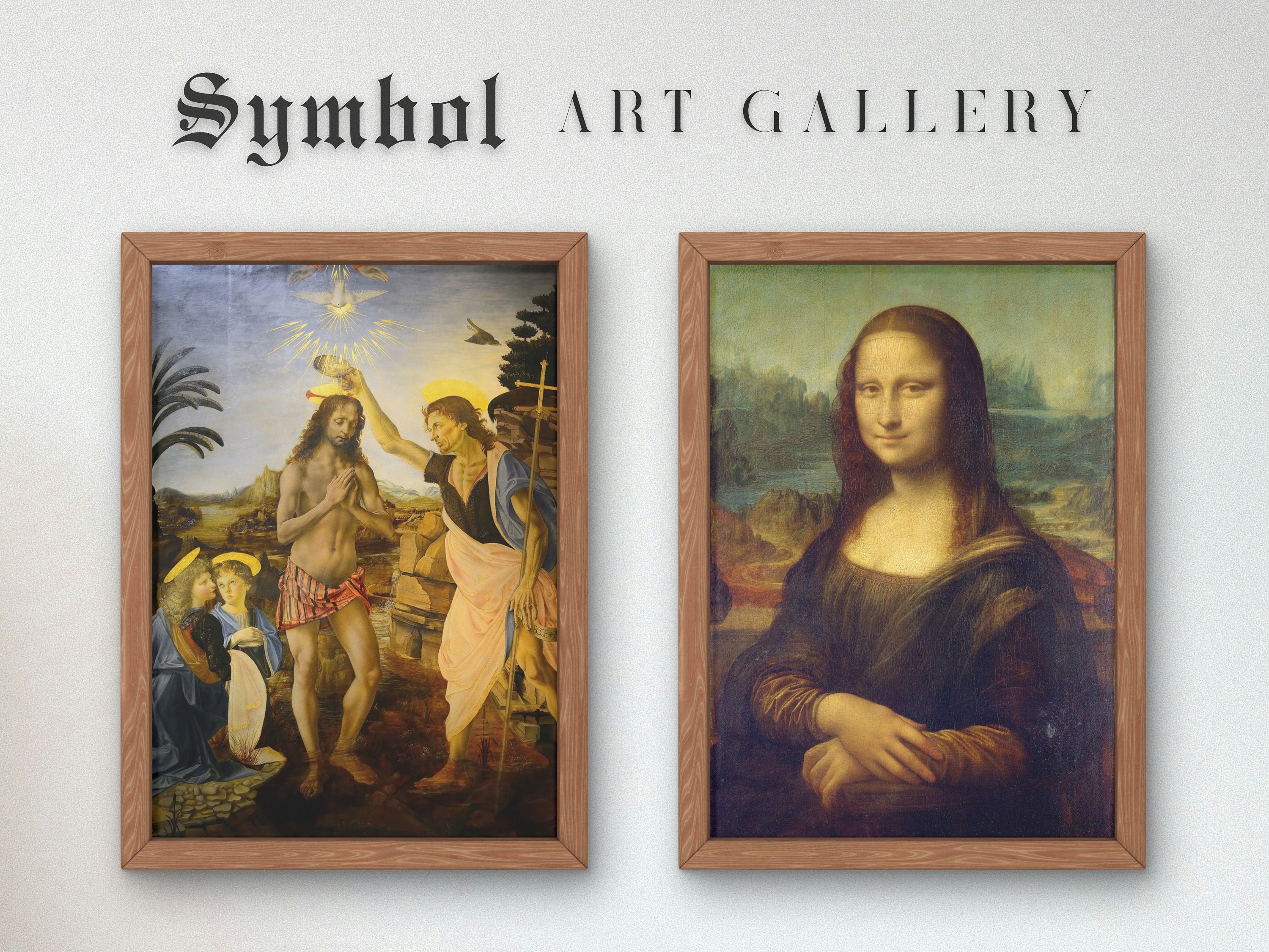 「Di Masea」JuliaＷeist￼額61.5×46.5絵￼31×33cm Mona Lisa by Leonardo Da Vinci 1515, Fine Art, Museum Quality
