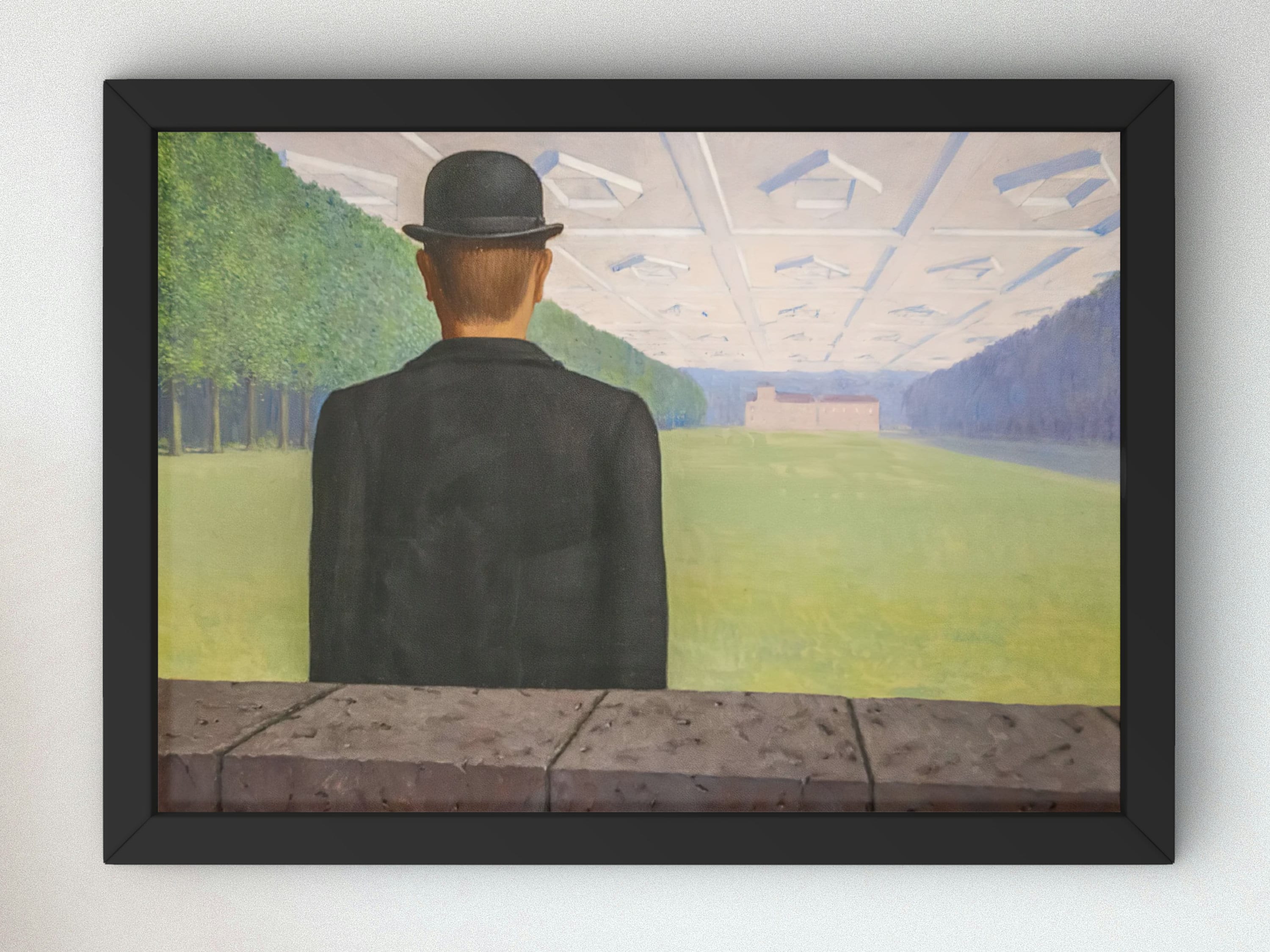 ルネ・マグリット作「Le Grand Siècle」1954 アートプリント、美術館