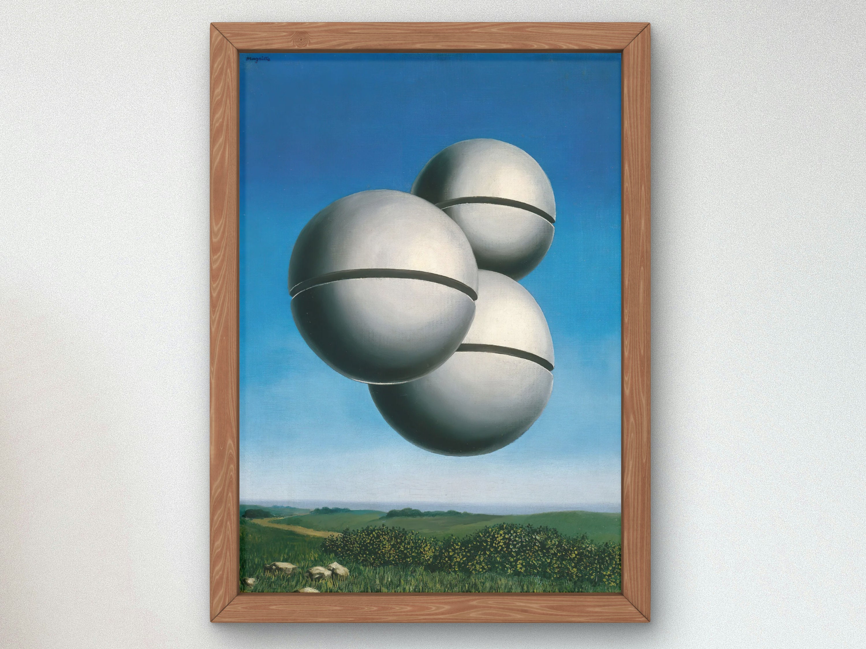 Ren Magritte、LA VOIX、海外版超希少レゾネ、新品額付 Ren Magritte、LA VOIX、海外版超希少レゾネ、新品額付