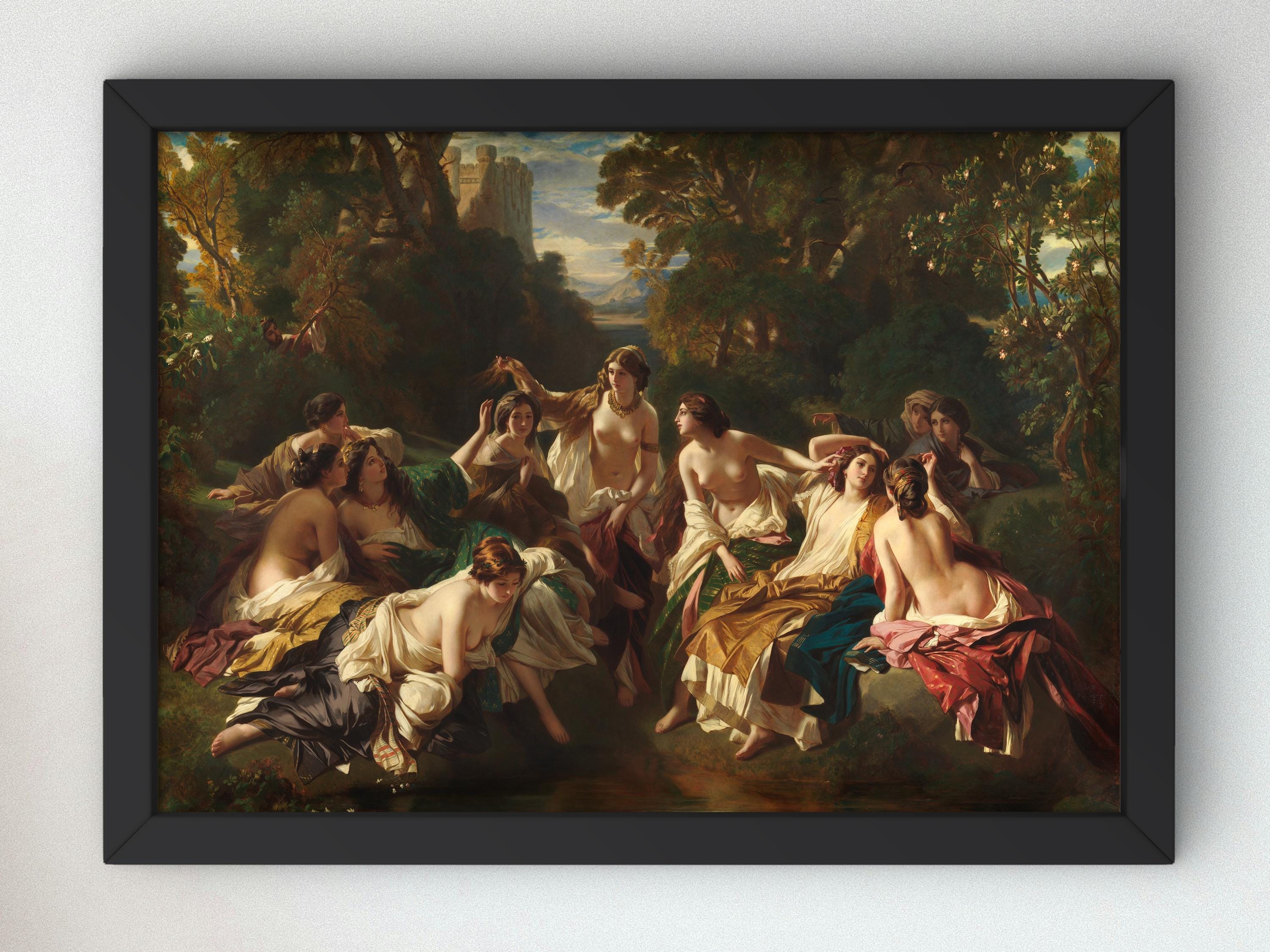 Florinda by Franz Xaver Winterhalter 1853, Museum Quality Oil