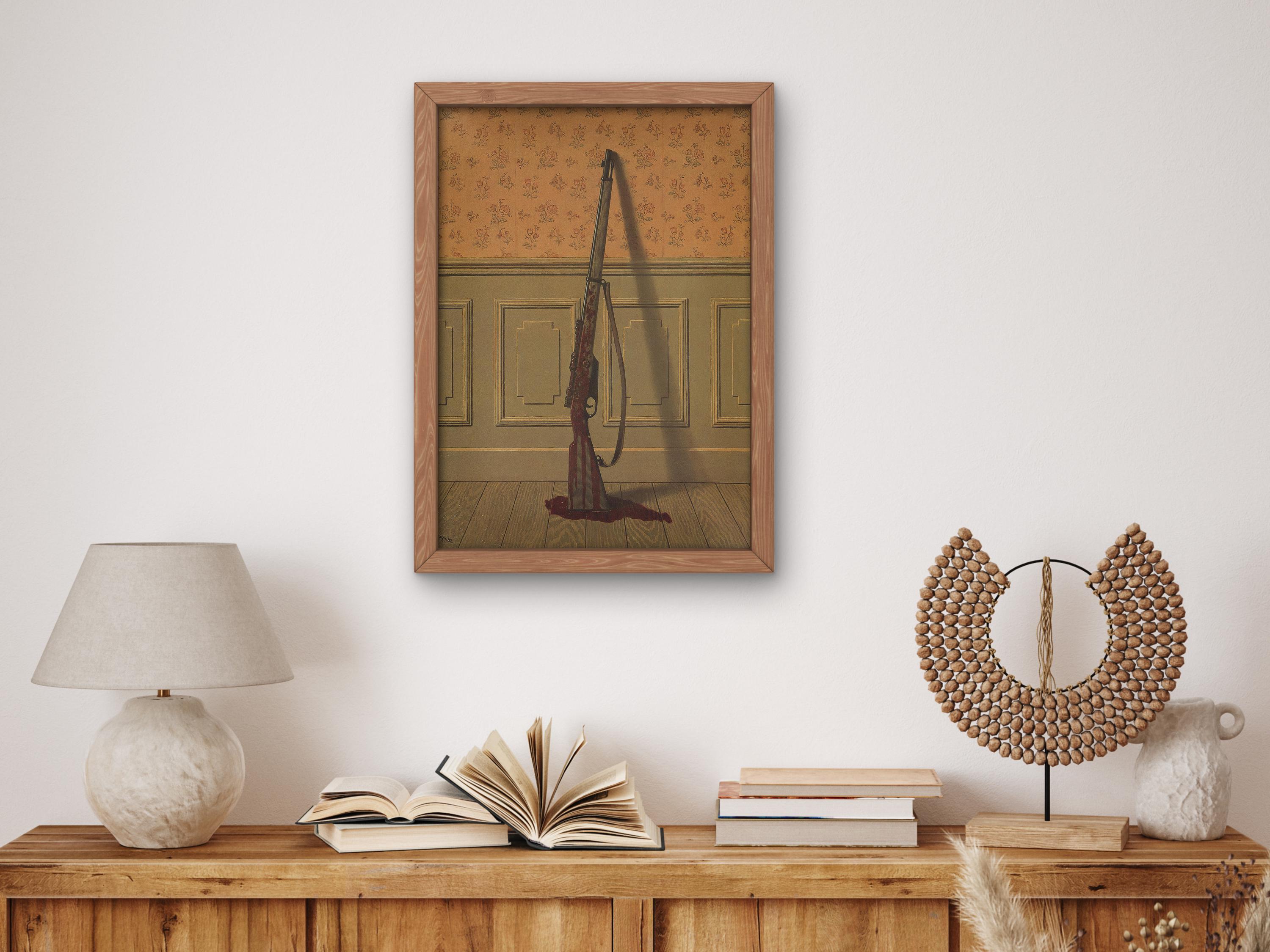 ルネ・マグリットによる生存者 1950 アートプリント 美術館品質の油絵