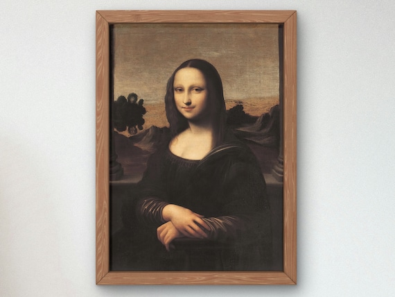 Isleworth Mona Lisa by Leonardo Da Vinci Art Print, Cultural Art