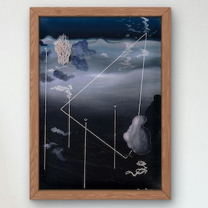 Belomancy I von Yves Tanguy 1927, Ölgemälde in Museumsqualität, Surrealismus-Kunst, modernes Wandkunst-Druckposter für Zuhause