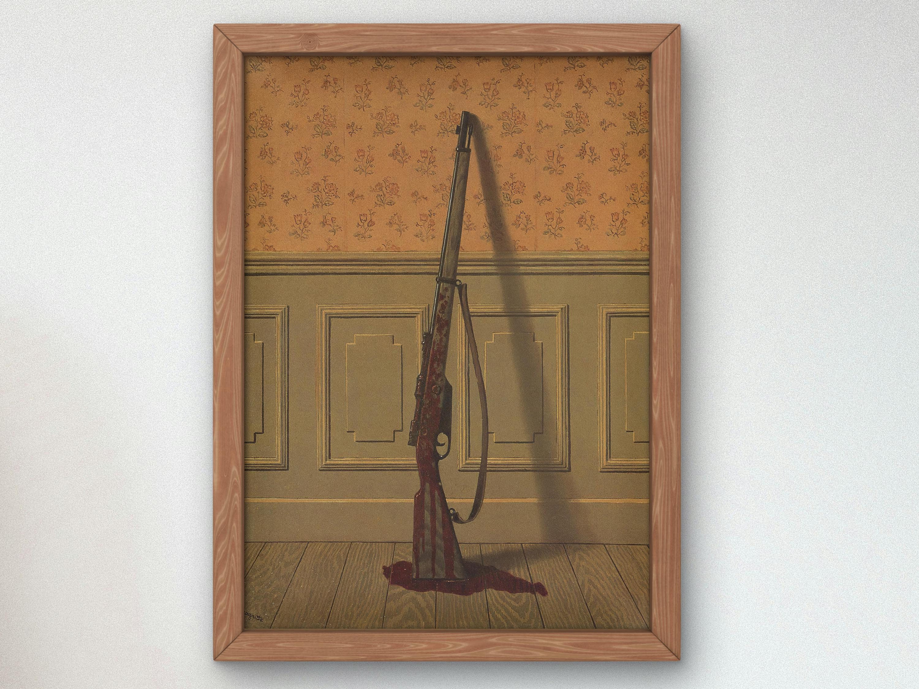 ルネ・マグリットによる生存者 1950 アートプリント 美術館品質の油絵