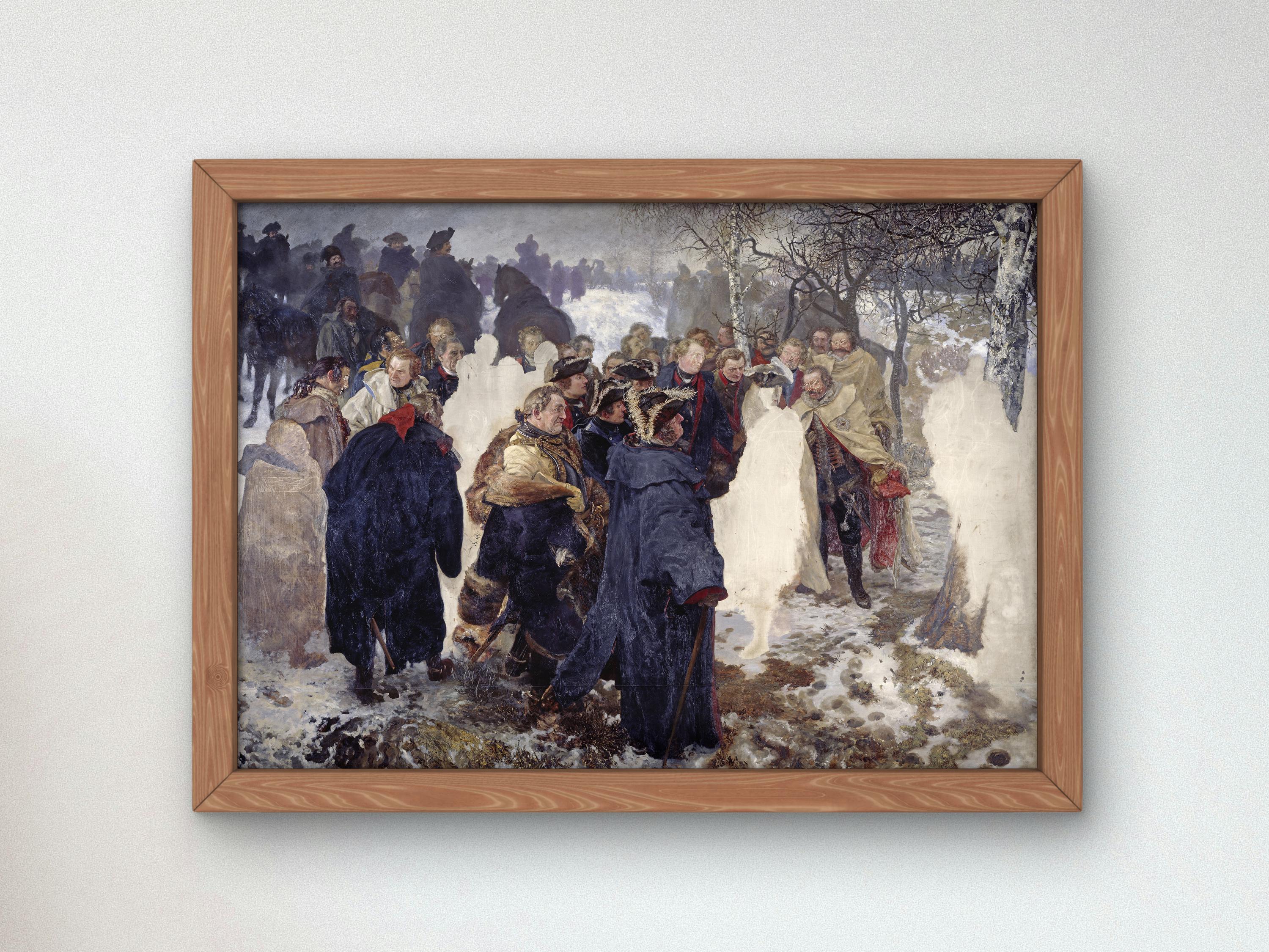 Frederick the Great and His Marshals Before the Battle of Leuthen