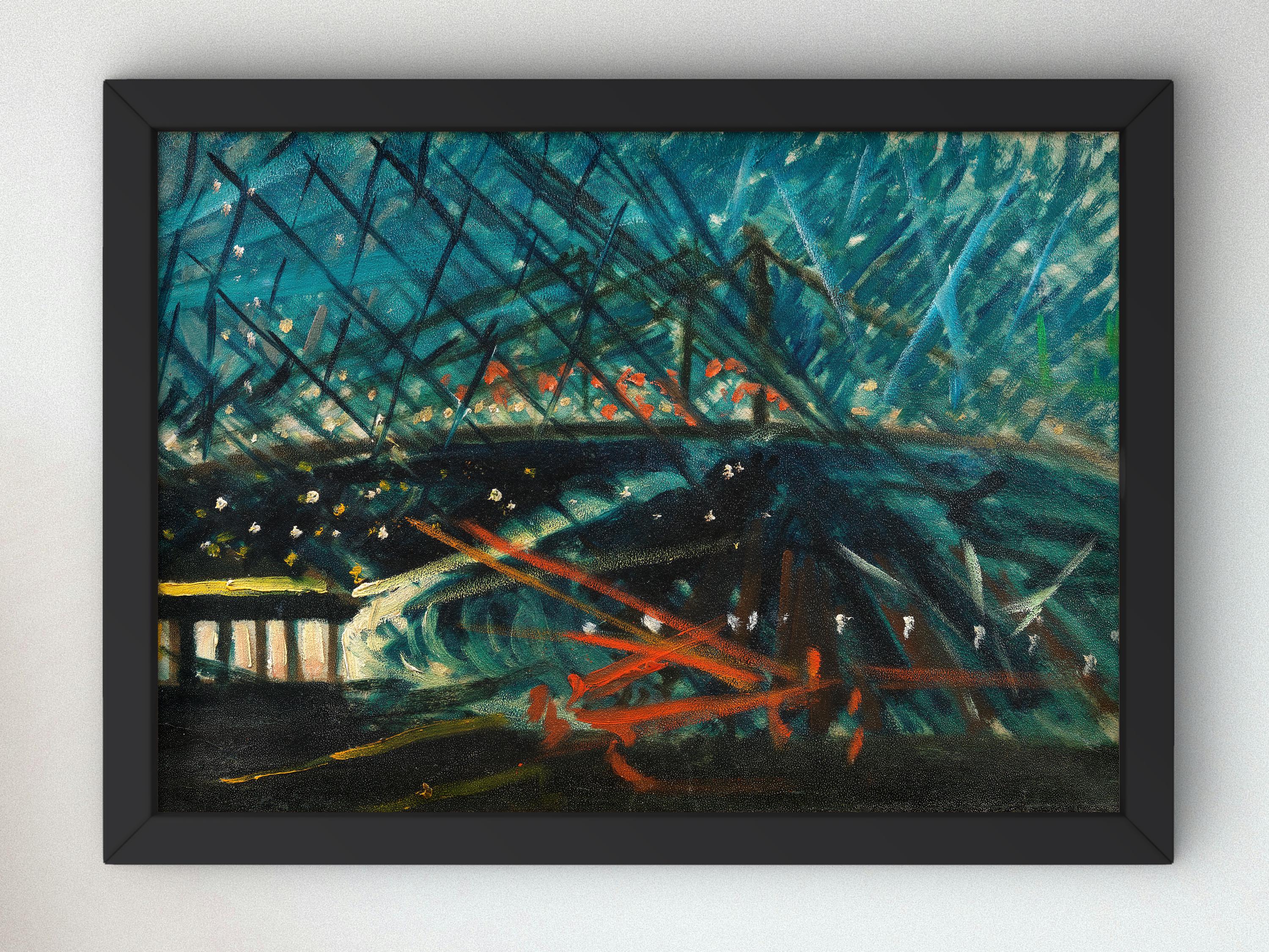 絵画 ブルックリン橋 絵画 ブルックリン橋