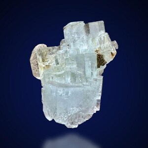 Bunch Of Aquamarine Crystals, Natural Sky Blue Aquamarine, Complete Termination, Aquamarine Specimen, Aquamarine Bunch, 38 Gram