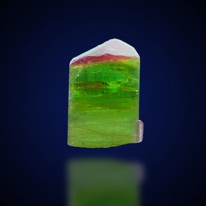 Natural Bi-Color Tourmaline Crystal, Natural Tourmaline Crystal, Pink Green Color, Terminated Tourmaline Crystal, Crystal Pendant, 10 Gram