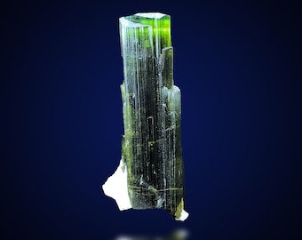 Green Cap Tourmaline Crystal with Albite | Pakistan Rare Minerals