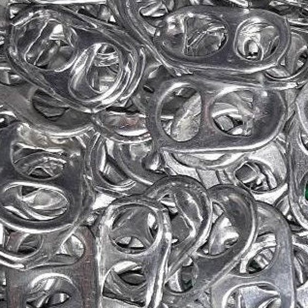 Aluminum Pull Tabs Bag of 100 for Recycled Upcycled Crafts