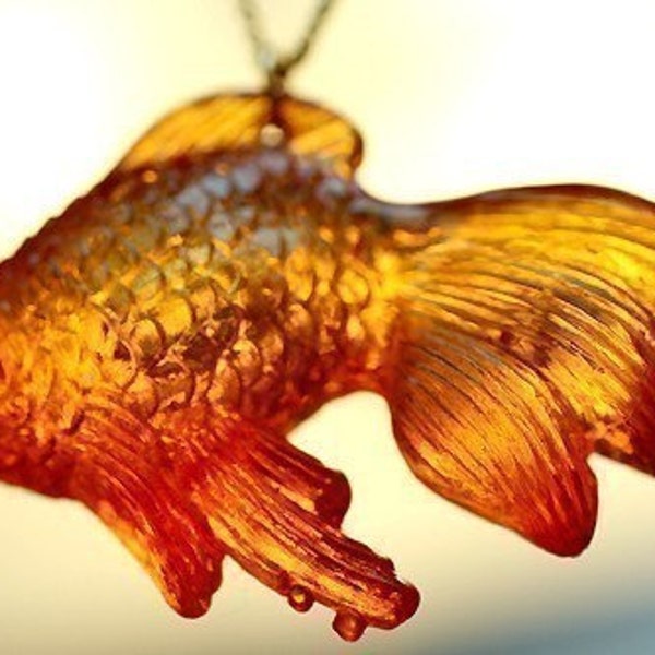 The Chubby Koi Necklace -- sale