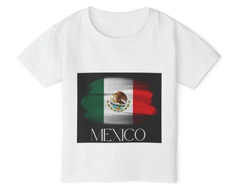 T-shirt da bambino Soy De Mexico in cotone pesante™