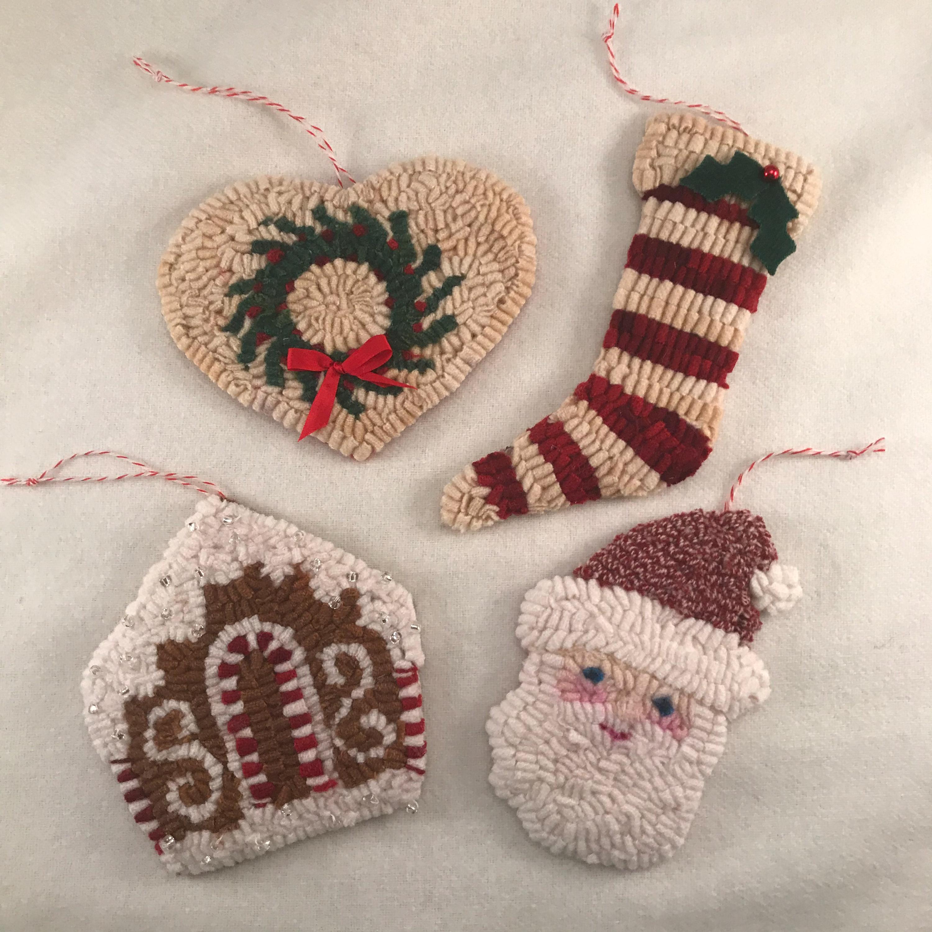 Ornament Pattern Rug Christmas Ornament PATTERN on Linen Rug Hooking - Etsy