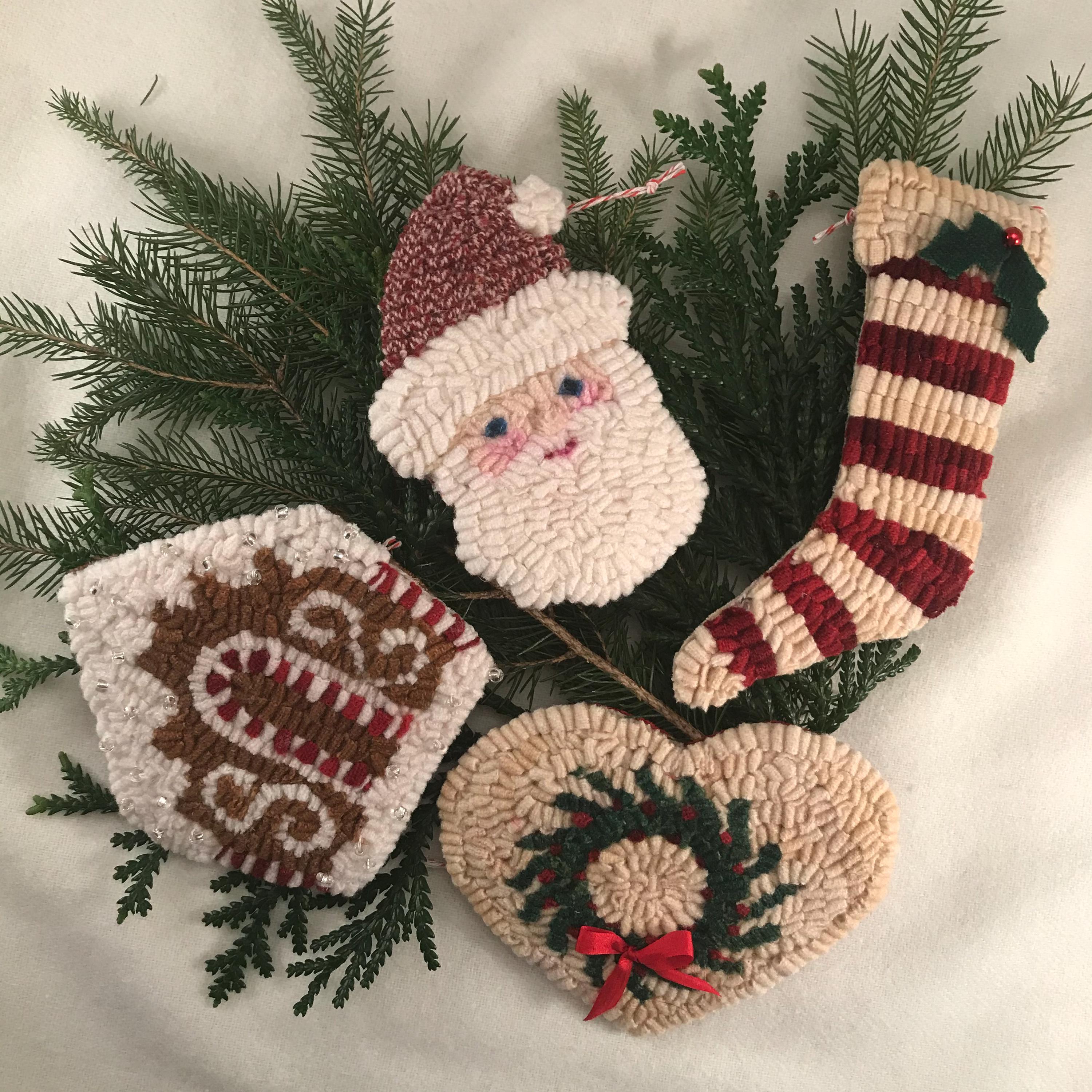 Ornament Pattern Rug Christmas Ornament PATTERN on Linen Rug Hooking - Etsy