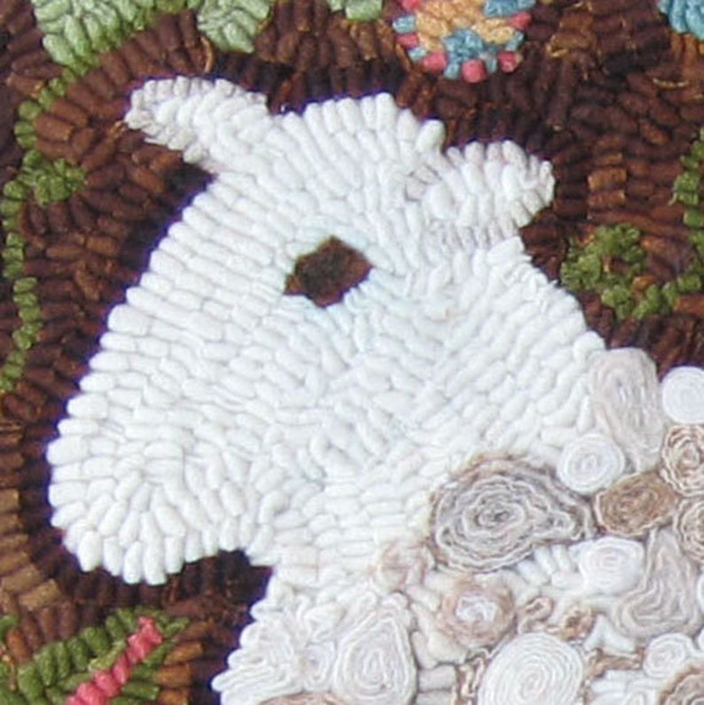 Paisley Sheep Rug Hooking Hooked Rug PATTERN Handdrawn on Etsy