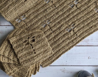 Rustic Decor  Jute Home  Handmade  Knitting Eco Table Kitchen Gift Crocheting  Coaster  Style