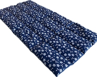 Bouillotte sèche XXL (60x30cm), 16 compartiments garnis de graines de lin