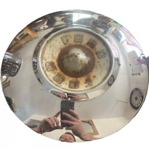 1955-56 Ford Dog Dish Hubcap Wheel Cover 10.5 In