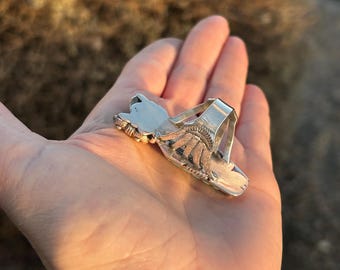 ナバホ族のコーンマディエンのマルチストーンコブルストーンインレイ
